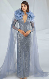 1 of 2 Gatti Nolli Couture OP7384 Periwinkle