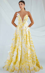 1 of 2 Gatti Nolli Couture OP7450 White/Yellow