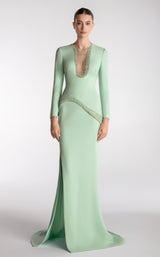 1 of 2 Gatti Nolli Couture OP7733 Celadon
