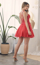 48 of 52 Nox Anabel H784 Dress Red