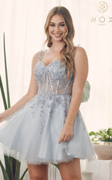 16 of 52 Nox Anabel H784 Dress Silver