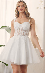 18 of 52 Nox Anabel H784 Dress White