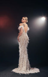 2 of 2 Chic and Holland HF110085 Ivory/Nude