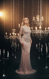 1 of 2 Chic and Holland HF110089 Silver/Nude