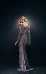 2 of 2 Chic and Holland HF110096 Navy/Nude