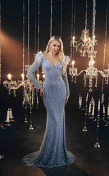 1 of 2 Chic and Holland HF110099 Blue