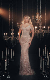 1 of 3 Chic and Holland HF110111 Blush/Silver