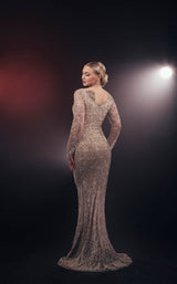 2 of 2 Chic and Holland HF110139 Silver/Nude