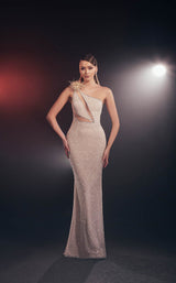 1 of 2 Chic and Holland HF110166 Ivory/Nude