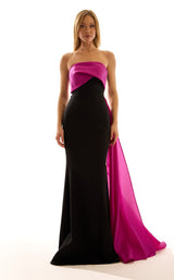 7 of 30 Hot Contact 5245 Black/Fuchsia