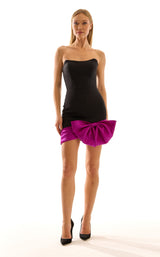 3 of 27 Hot Contact 8426 Black/Fuchsia