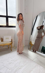 10 of 15 Iyza Belaar AleyaLongSleeve Nude