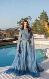 1 of 4 Iyza Belaar Imani Smokey Blue