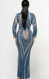 5 of 9 Iyza Belaar Mariam Blue