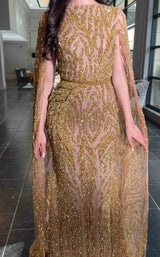 2 of 4 Iyza Belaar Nabilah Gold/Nude