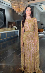 1 of 4 Iyza Belaar Nabilah Gold/Nude