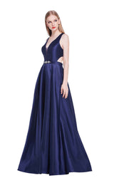 1 of 8 Jadore J14043 Navy