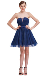 1 of 8 Jadore J16073 Navy