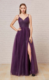 3 of 6 Jadore J18021 Purple