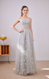 3 of 11 Jadore J21036 Dress Grey