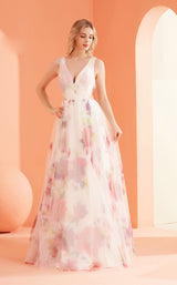 1 of 2 Jadore J22010 Pink/Ivory