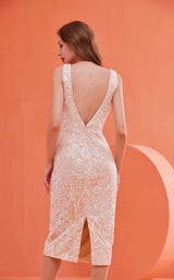 6 of 7 Jadore J22063 Ivory/Nude