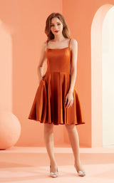 2 of 5 Jadore J22078 Burnt-Orange