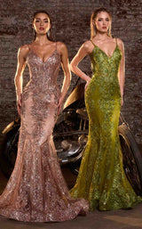 1 of 14 Cinderella Divine J810 Mocha-Gold&Greenery