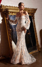 5 of 10 Cinderella Divine J816 Silver/Nude