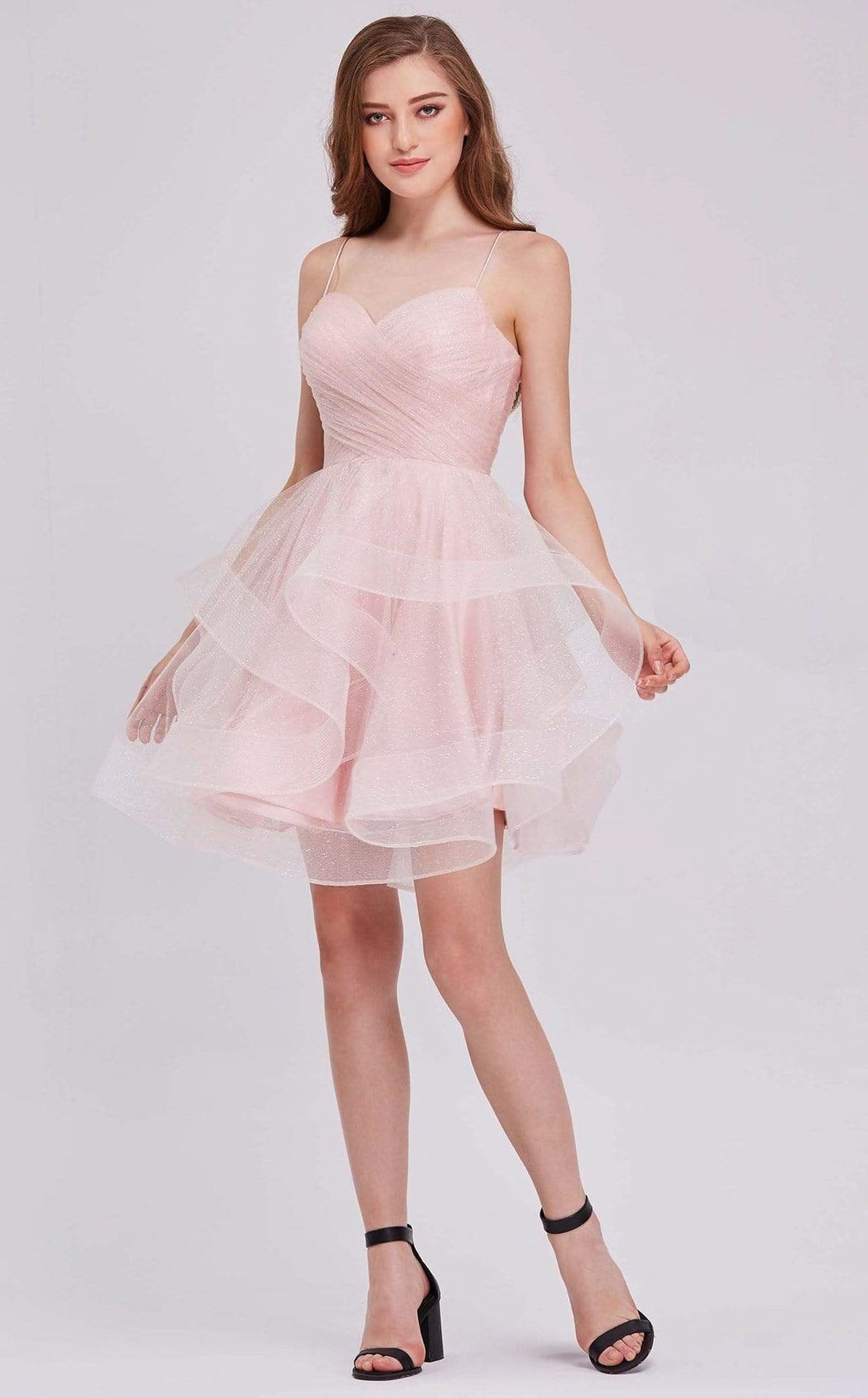 where to buy cheap cute dresses Designer Under $100 Elegant Long Chiffon Evening venngroup:sanyu White dress Size:US 6