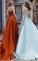 4 of 4 Jadore J22018 Burnt-Orange