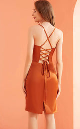 5 of 7 Jadore J22085 Burnt-Orange