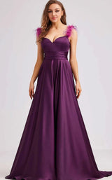 1 of 7 Jadore J23008 Plum
