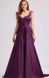 5 of 9 Jadore J23009 Plum