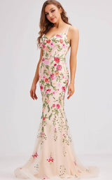 4 of 6 Jadore J23018 Pink-Floral