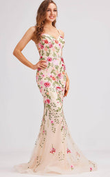 5 of 6 Jadore J23018 Pink-Floral
