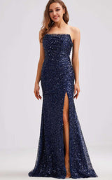 1 of 11 Jadore J23020 Navy