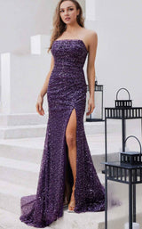 4 of 11 Jadore J23020 Purple