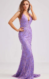 4 of 8 Jadore J23036 Purple