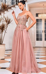 3 of 7 Jadore J24001 Misty-Rose