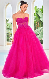 1 of 8 Jadore J24016 Hot-Pink