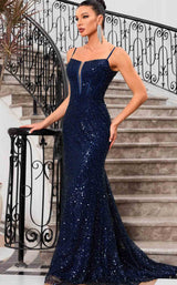 1 of 7 Jadore J24023 Navy