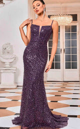 4 of 7 Jadore J24023 Purple