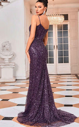5 of 7 Jadore J24023 Purple