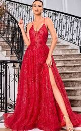3 of 8 Jadore J24030 Red