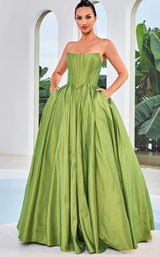 3 of 7 Jadore J24033 Light-Green