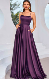 7 of 8 Jadore J25001 Plum