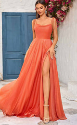 5 of 9 Jadore J25009 Orange