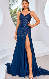 7 of 8 Jadore J25015 Navy