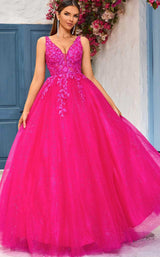 1 of 8 Jadore J25028 Hot-Pink